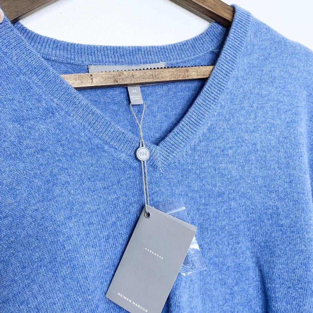 Neiman Marcus - Light Blue Long Sleeve Shirt - Picture 2 of 5